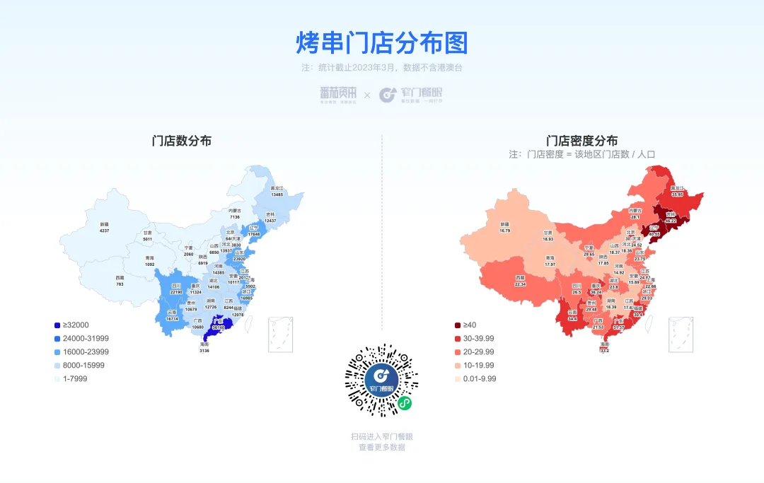 Image 15: 中式烤串门店分布