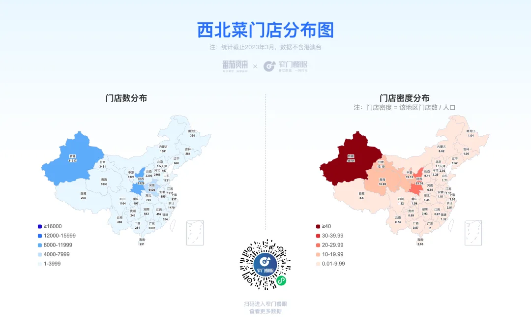 Image 31: 西北菜门店分布图