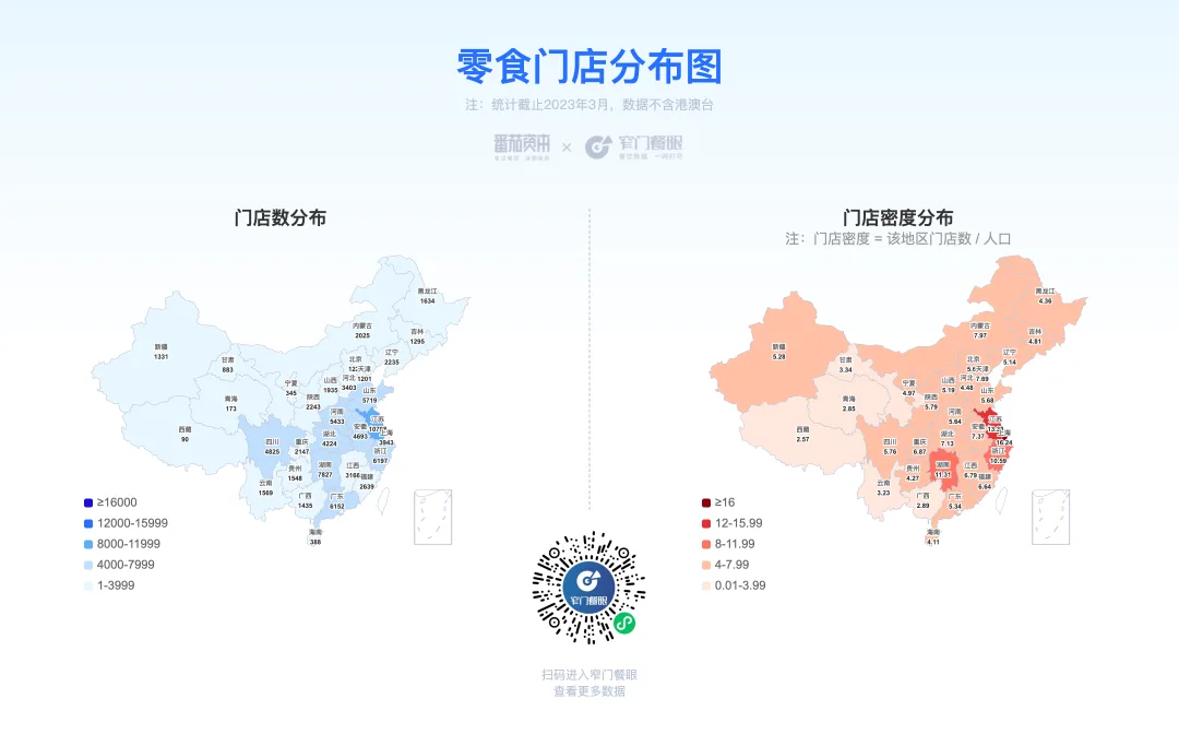 Image 136: 零食门店分布图